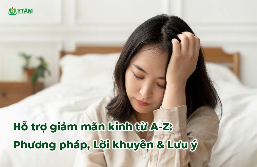 Hỗ trợ giảm mãn kinh